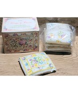 1980 Avon WHISPER OF FLOWERS 5 Sachet Pillows Garlandia Fragranced In Box - $11.69