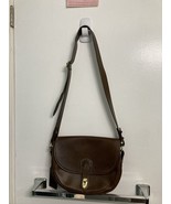 Dooney Vintage Luggage Line Purse Brown Leather - £112.25 GBP