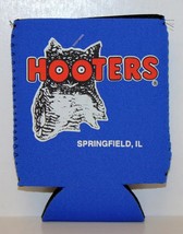 Blue Hooters Beer Koozie Can Cooler Coozie - Springfield , IL - New with Tag! - £7.07 GBP