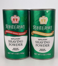 Royal Crown Depilatory Shaving Powder Lemon Lime Fragrance Maximum Stren... - $22.16