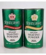 Royal Crown Depilatory Shaving Powder Lemon Lime Fragrance Maximum Stren... - $31.67 CAD