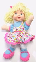 Goldberger Babys First Hannah Prayer Doll Blonde Heart Dress 4 Prayers - $21.00