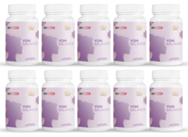 10 Pack Yoni Balance, for woman with vitamins and minerals-60 Capsules x10 - £221.63 GBP
