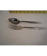 Nasco Stainless Korea - TEMPTATION - 1 Tablespoon and  1 Dinner Fork - £7.49 GBP