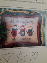 Lizzie Kate ~ All Hearts Warm At Christmas ~ Cross Stitch Pattern - $8.86