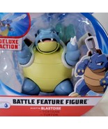 Pokemon Blastoise Deluxe Action Battle Feature Figure, 2020, NIP - £19.36 GBP
