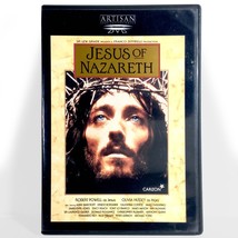 Jesus of Nazareth (2-Disc DVD, 1977, Full Screen)  Robert Powell  Olivia Hussey - £18.24 GBP