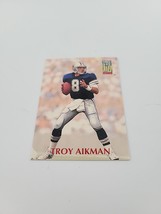 1992 Pro Set Troy Aikman #8 Power Dallas Cowboys Football Card - £1.30 GBP