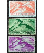 3 Mexico Entrega Inmediata Stamps  - £1.15 GBP