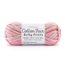 Premier Yarns Cotton Fair Bulky Yarn Multi Cherries Jubilee - £13.22 GBP