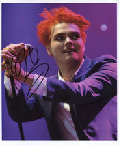 Gerard Way My Chemcial Romance SIGNED 8&quot; x 10&quot; Photo + COA Lifetime Gte - £167.67 GBP