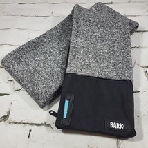 Bark Big Walky Scarf Gray Black with Pocket for Pet Poop Bags   84&quot;X6&quot; - £11.64 GBP