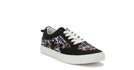 Mickey Mouse Men&#39;s Casual Print Low Top Sneaker - £30.46 GBP