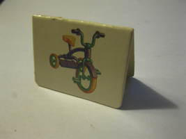 vintage 1984 Cabbage Patch Kids Board Game Piece: Tricycle Pawn - $1.00