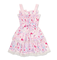 Kawaii Lolita Japanese style pink dress - Size Small - £55.95 GBP