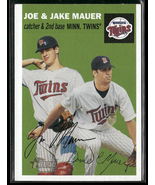 2003 Topps Heritage #139a Joe Mauer / Jake Mauer $2.88 B3G1 - $2.85