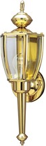 Exterior Wall Sconce Light Fixture Lantern Vintage Outdoor Brass Retro G... - £47.45 GBP