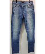 MM) Women&#39;s Levi&#39;s Demi Curve Low Rise Skinny Denim Blue Jeans 27x32 - £15.90 GBP