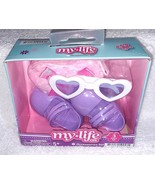 MY LIFE as Heart Bag Party Shoes &amp; Sunglasses Accessories Set New - $6.44