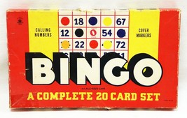 VINTAGE COMPLETE All-Fair Bingo Game - £15.79 GBP