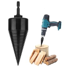 Wood Splitting Drill Bit Duty Removable Firewood Log Splitter Drill Bit,... - $41.97