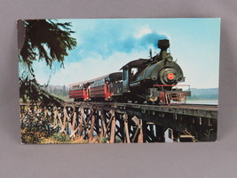 Vintage Postcard - Samson Train Cowichan Forestry Museum - Eric J Cooke - $15.00
