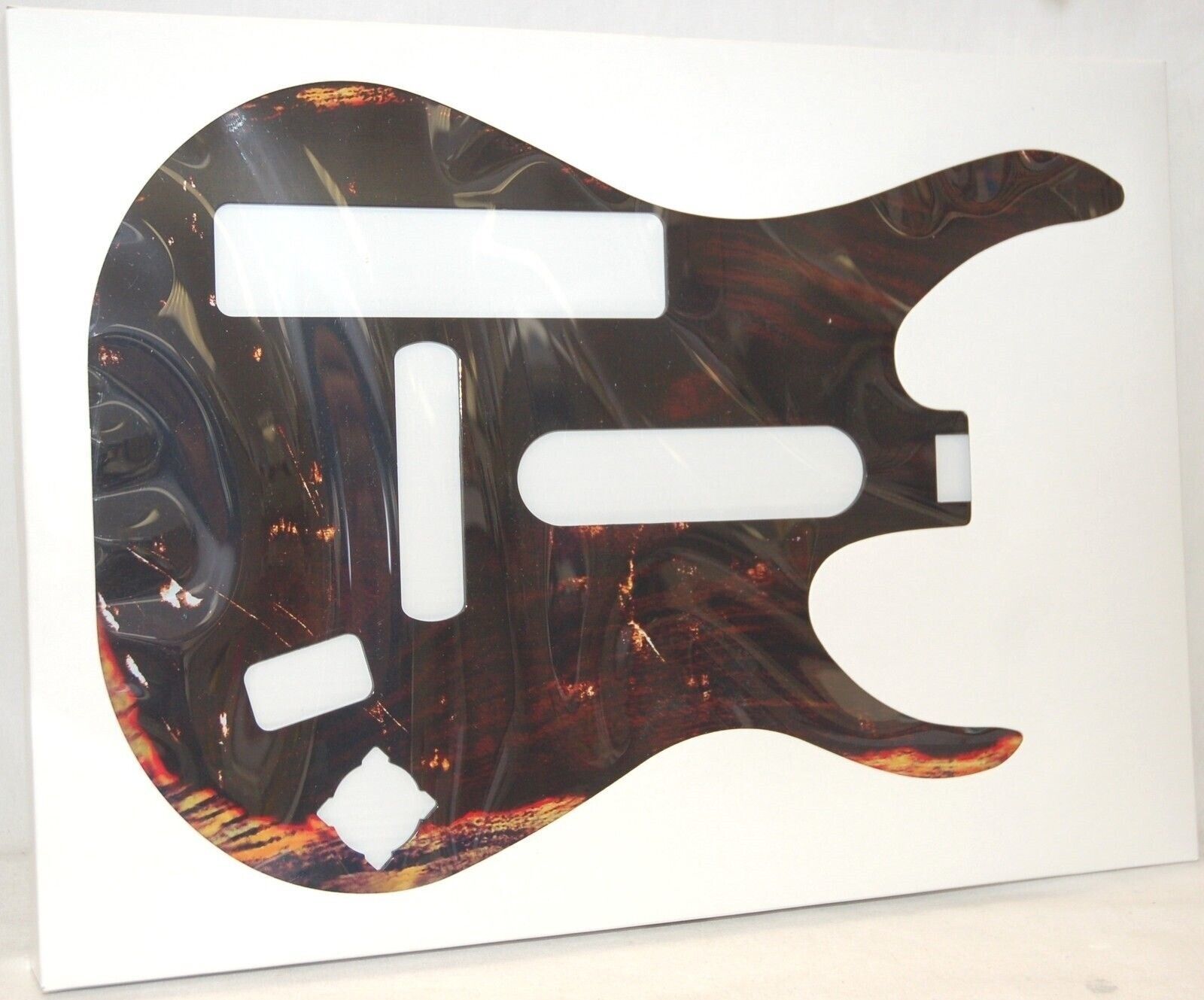 Primary image for NEW Band/Guitar Hero 5/World Tour FACEPLATE for Nintendo Wii BATTLED Wood skin
