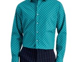 Bar III Men&#39;s Organic Cotton Slim Fit Medallion Dress Shirt Lt Green-S 1... - £15.79 GBP