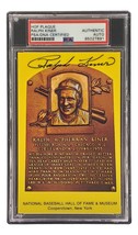 Ralph Kiner Signed 4x6 Pittsburgh Pirates HOF Plaque Card PSA/DNA 85027891 - £30.51 GBP