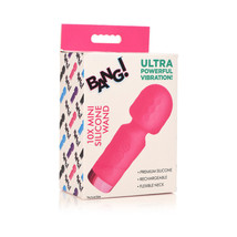 BANG! 10X Mini Silicone Wand Pink - $34.39