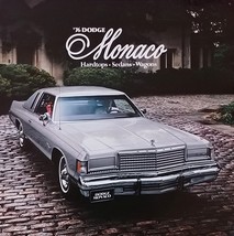 1976 Dodge MONACO sales brochure catalog US 76 Royal Brougham - $133.25 MXN