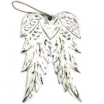 Hand Crafted 31cm Double Angel Wing - £9.58 GBP
