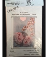 VTG Suzy/s Full Size Painting Fabric Tole Pattern Instructions Dogwood F... - £7.44 GBP