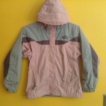 Northface Girls Jacket Size Medium Pink/ Grey  HyVent - £26.78 GBP