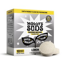 Molly&#39;s Suds Washing Machine Cleaner | Removes Odors &amp; Grime from Front &amp; Top Lo - $24.99