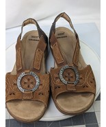 Earth Origins Brown Sandals Strap Size 7 M - $19.95