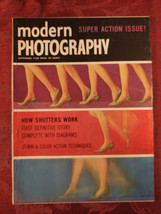 Rare Modern Photography Magazine September 1958 Super Action Issue! Motion - £12.91 GBP