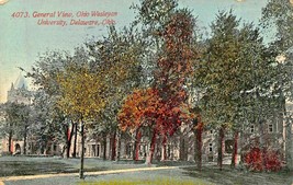 Delaware Ohio~General View~Wesleyan University 1911 Postcard - £5.35 GBP