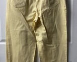 Lauren Ralph Lauren Denim Jeans Plus Size 14 Yellow Straight Leg High Rise - $24.70