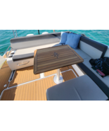 Boat Sliding Teak Table Top 580/340x600,580/340x800,580/340x1000mm Marin... - $927.00+