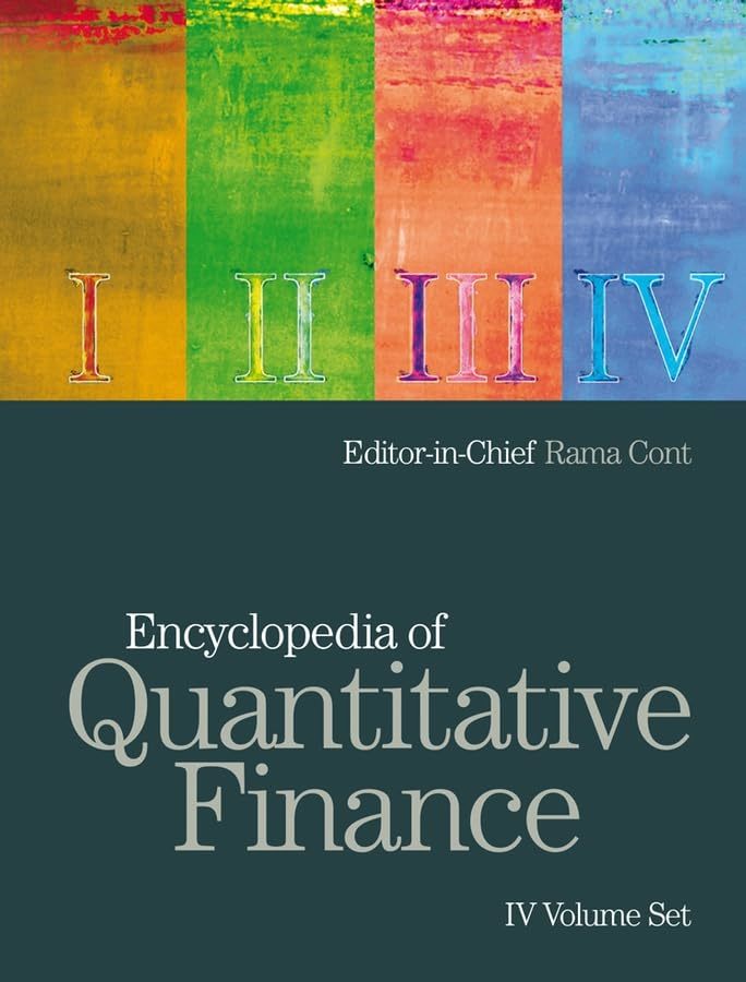 Primary image for Encyclopedia of Quantitative Finance (4-Volume Set) Cont, Rama
