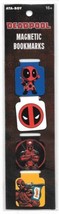 Marvels Deadpool Comic Art Images Set of 4 Different Magnetic Bookmarks SEALED - £3.92 GBP