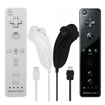 Motion Plus Wii Remote Controller and Nunchuck for Wii/Wii U Console Vid... - $35.00