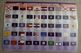 United States Flags Painless Learning Educational Placemat - $13.71