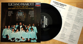 Luciano Pavorotti - O Holy Night (1976) Vinyl LP • Christmas, Holiday, Opera - £12.22 GBP