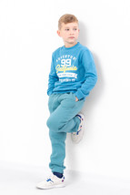 Pants (kids unisex), Winter,  Nosi svoe 6060-025 (siro-blakytnyj) - £27.40 GBP+