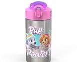 - Stainless Steel Water Bottle With One Hand Operation Action Lid And Bu... - £18.35 GBP