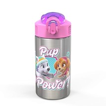 - Stainless Steel Water Bottle With One Hand Operation Action Lid And Built-In C - £24.98 GBP