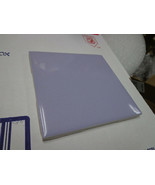 1pc S4449  LIGHT PURPLE violet CERAMIC WALL TILE 4 1/4&quot; BULL NOSE TILE ONLY - $6.92