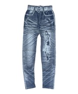 Women&#39;s Jean-Like Stretch Leggings Jeggings Soft Lightweight One Size (S... - $10.84 CAD